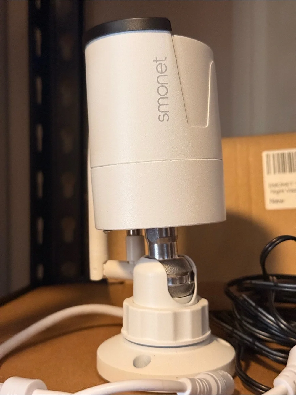 Monet White Wi‑Fi Outdoor Bullet Security Camera with Mount replacement camera